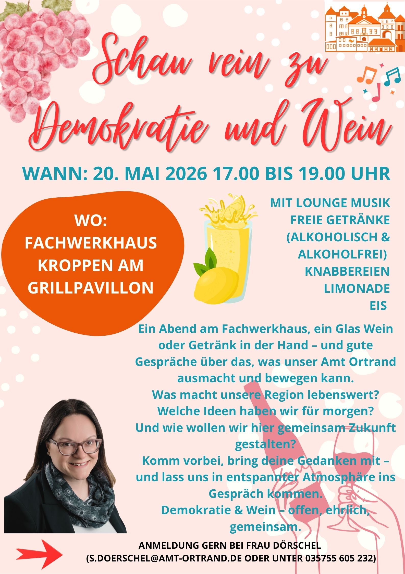  Bürgertag Schau rein zu Demokratie und Wein 20.05.20264